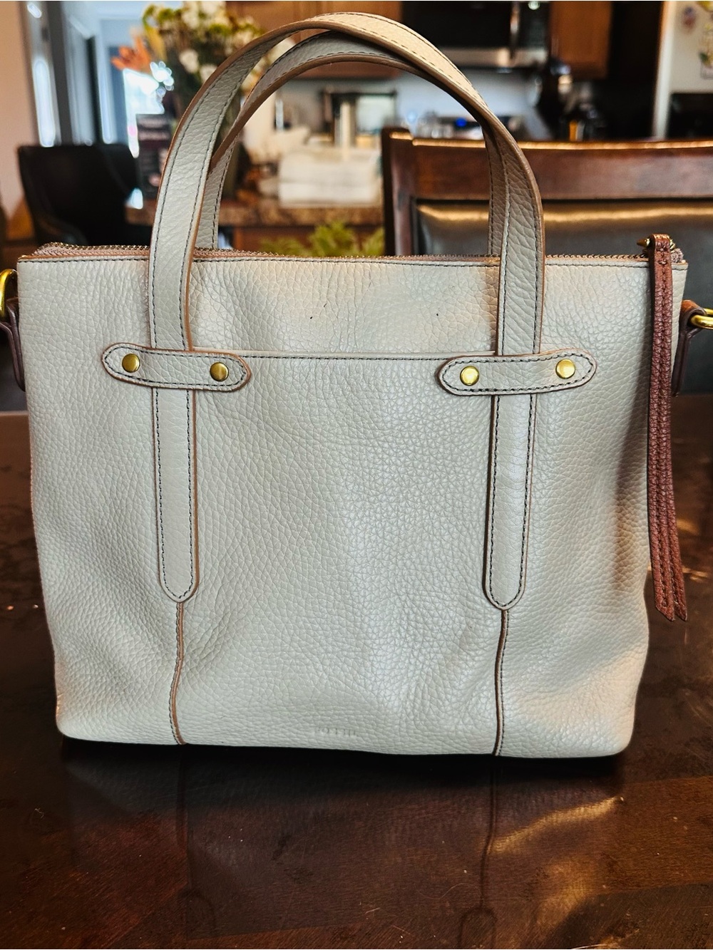 Vintage Fossil satchel handbag